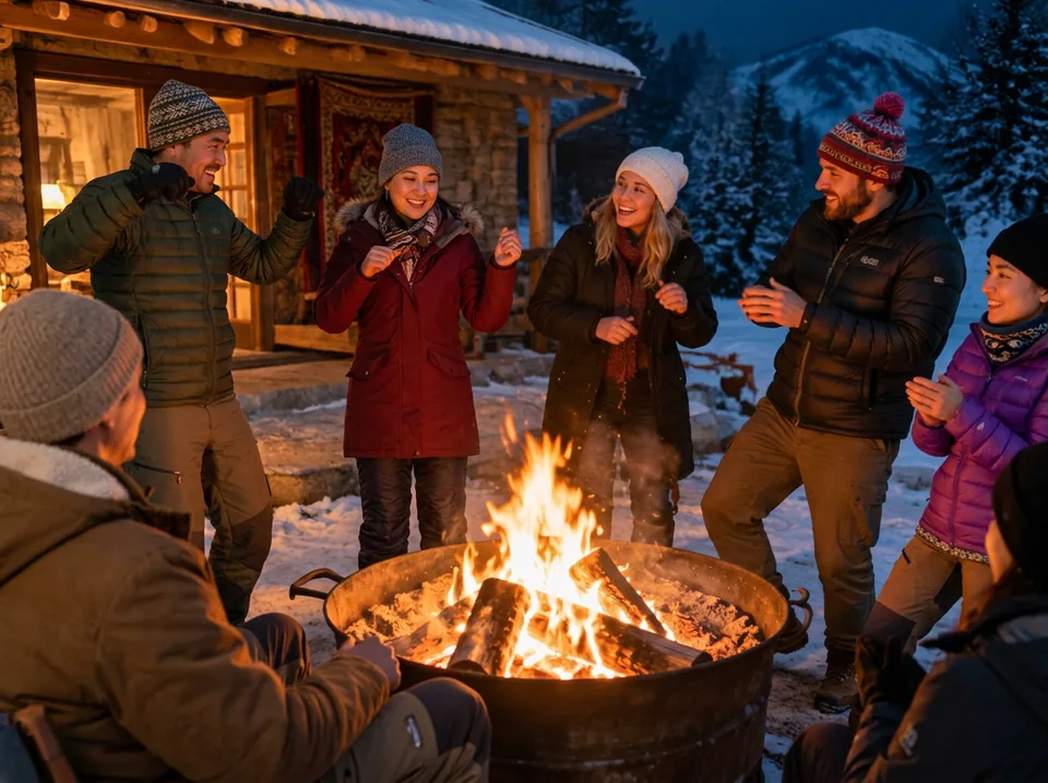Evenings around the firepit