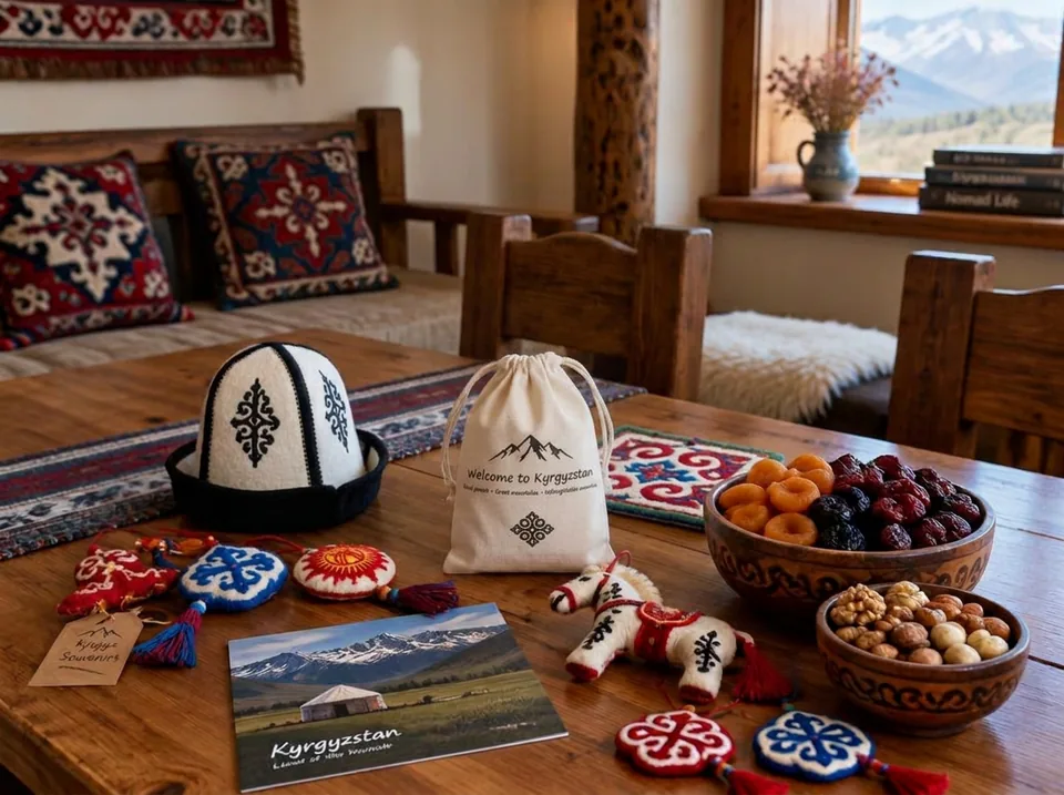 Local souvenir welcome bag